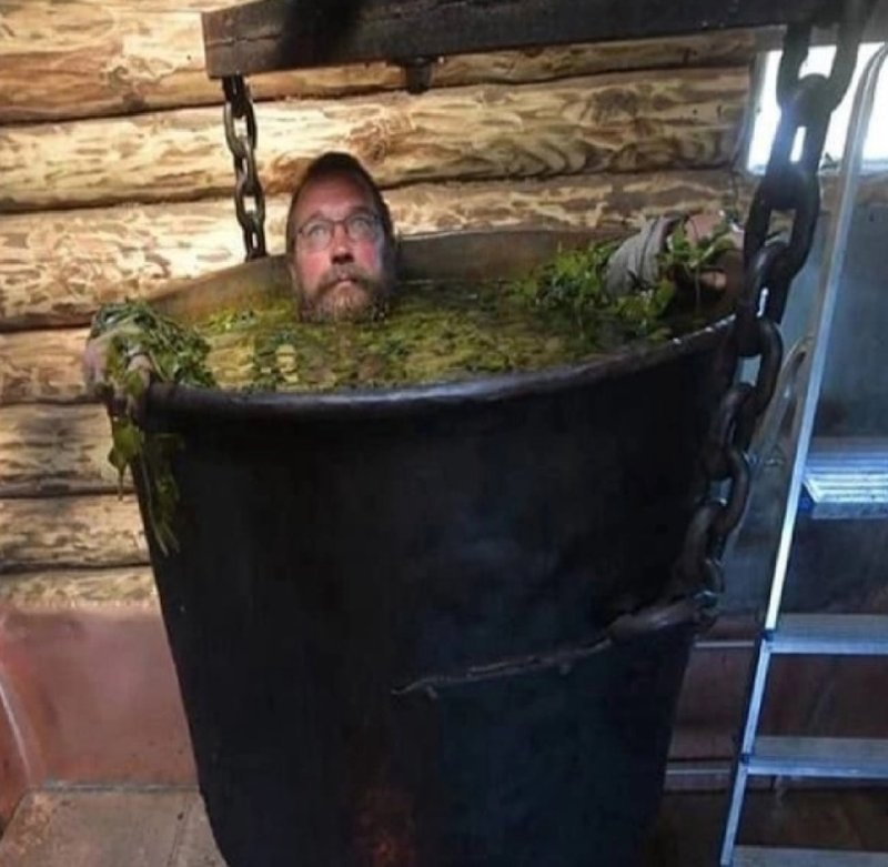 Мужик в бочке