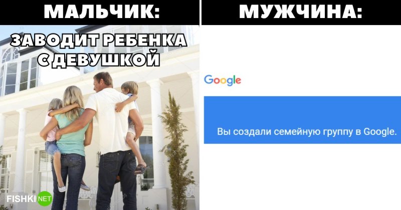 Разница между мужчиной и мальчиком