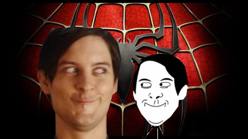 Тоби Магуайр хитрец