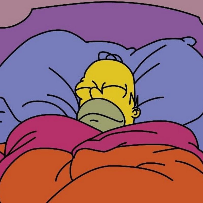 Симпсоны кровать