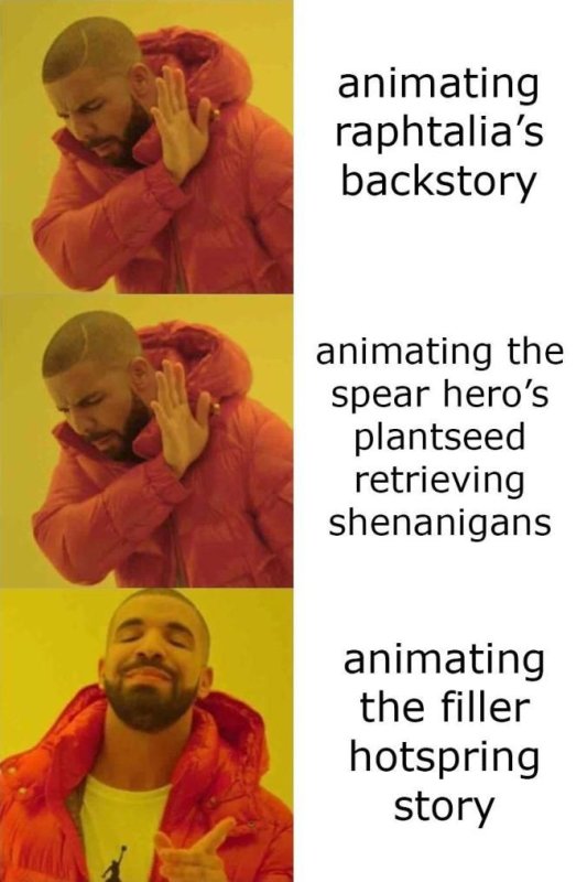 Дрейк в оранжевой куртке Мем