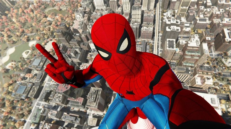 Дружелюбный сосед человек паук