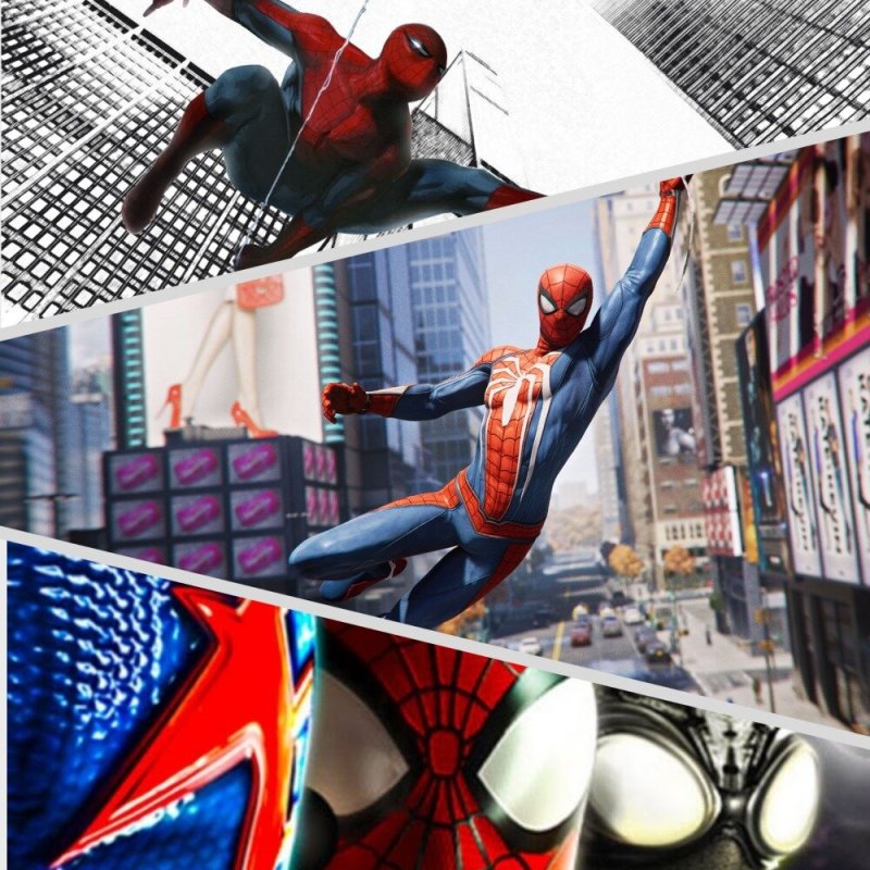 Дружелюбный сосед человек паук