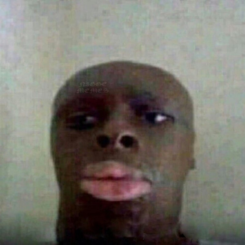 Негр с губами