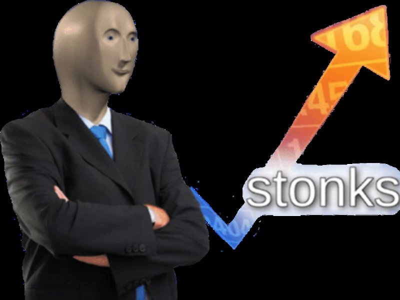 Манекен Stonks