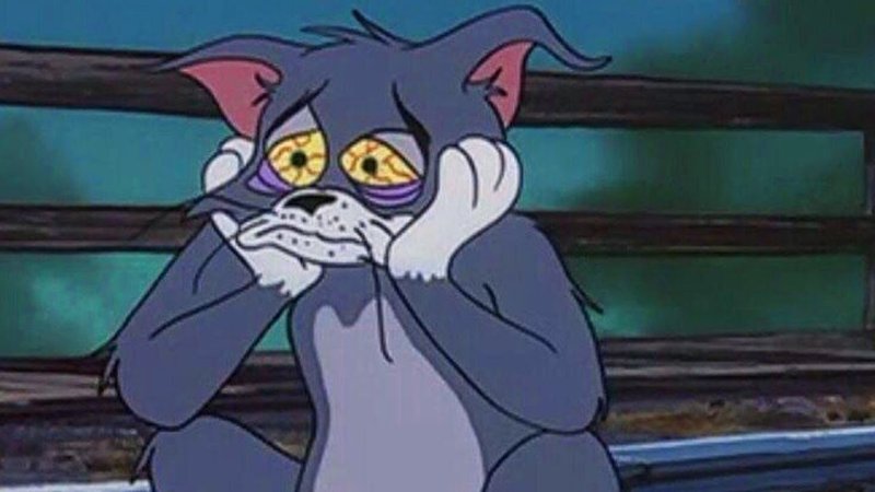 Том и Джерри том в депрессии