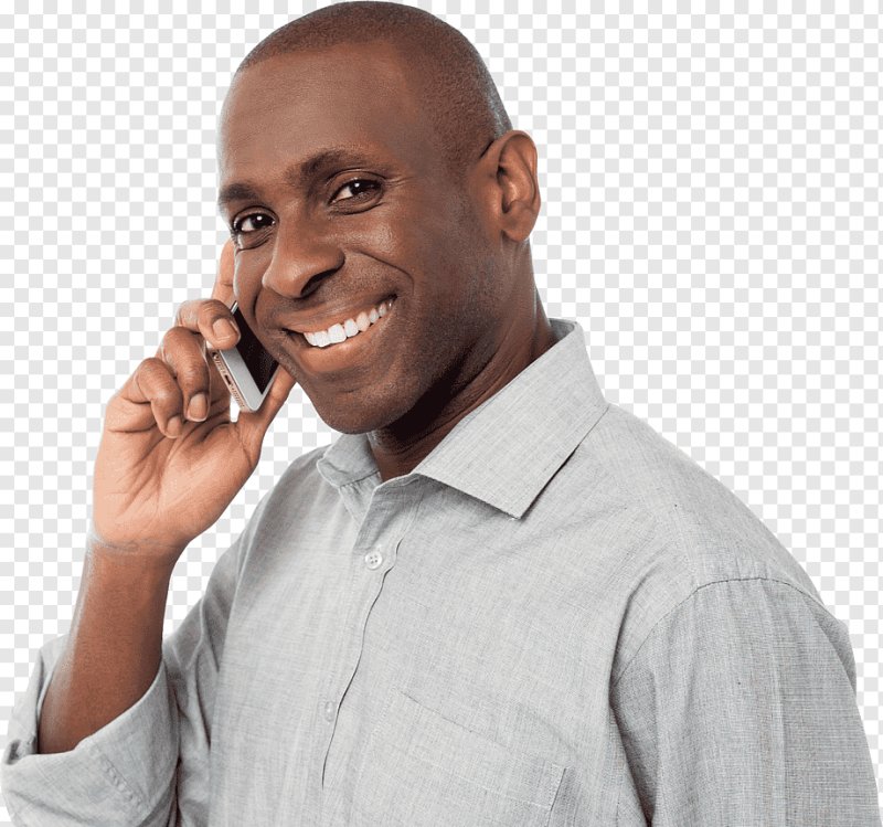 Негр с телефоном Мем