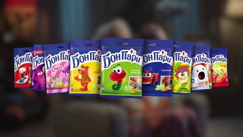 Реклама Бон пари с бабушкой