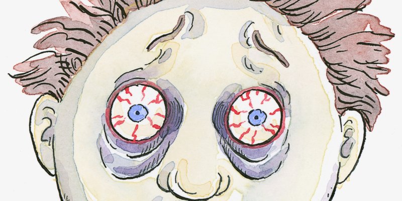 Глаза карикатура