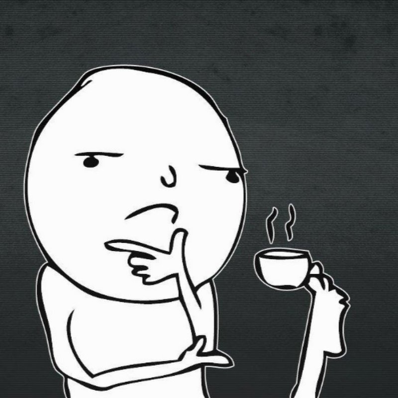 Мем с чаем в ноге