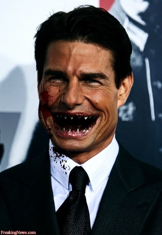 Том Круз улыбка