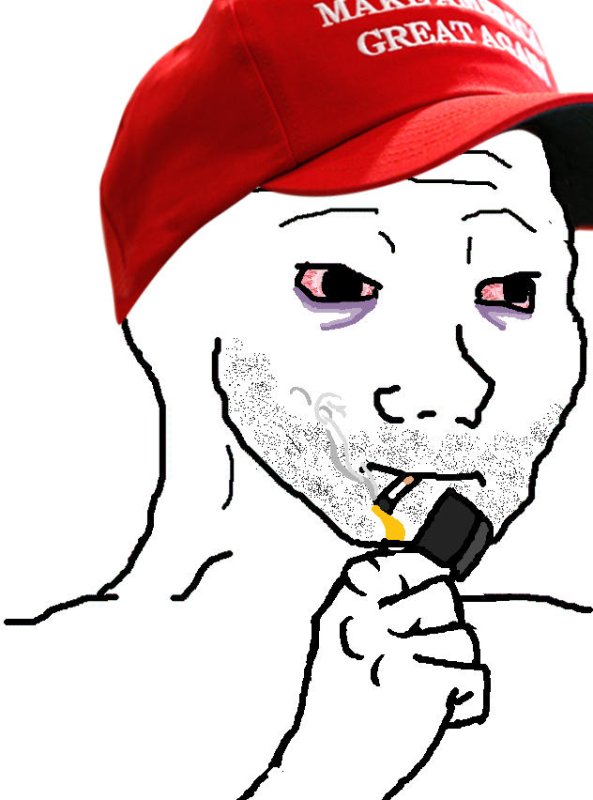 Человек с сигаретой Мем