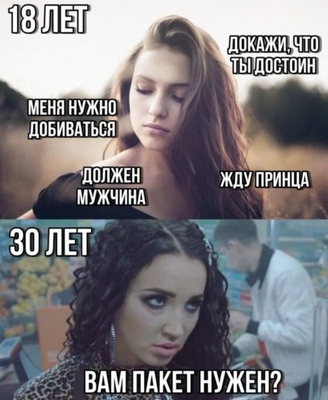 Мем девушка