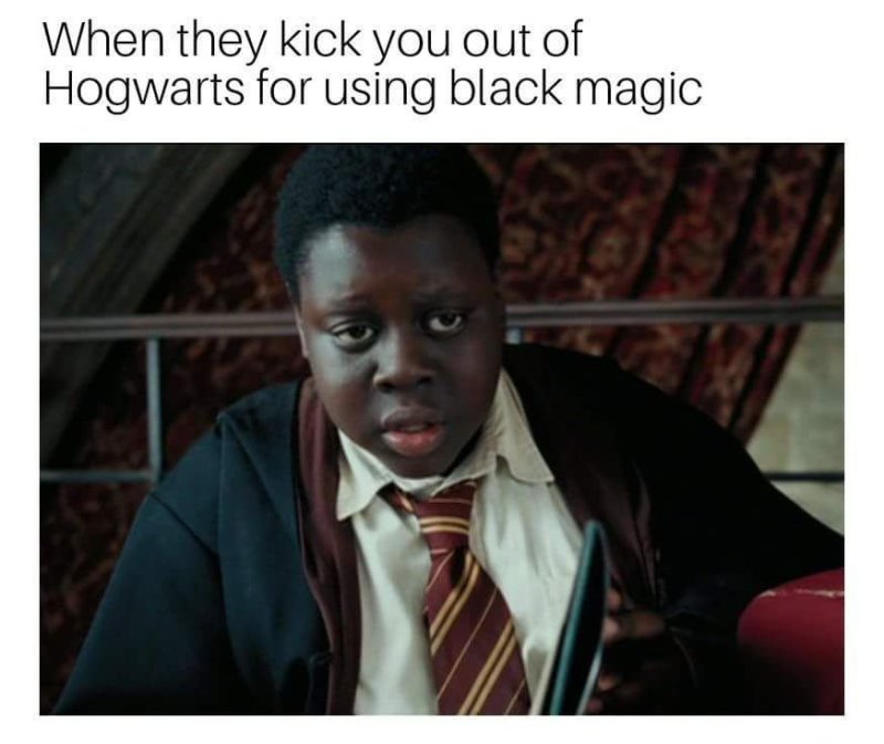 Негр из Гарри Поттера