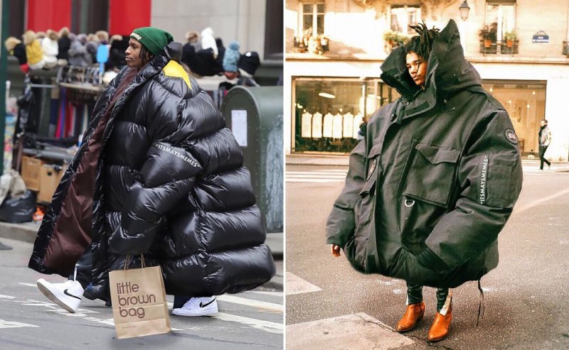 Пуховик Balenciaga Oversize