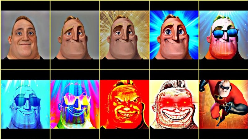 Мем Суперсемейка Мистер исключительный