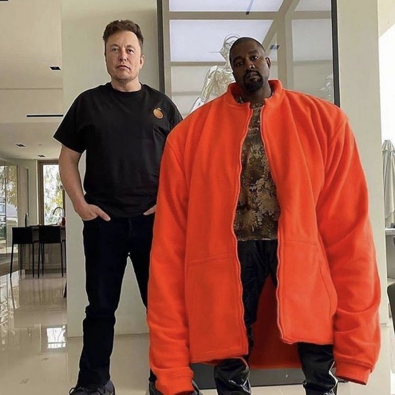 Канье Вест и Илон Маск