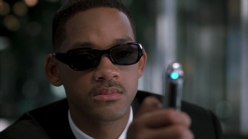 Уилл Смит люди в черном фото