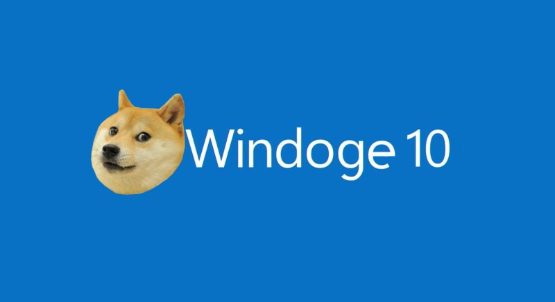 Doge Windows 10