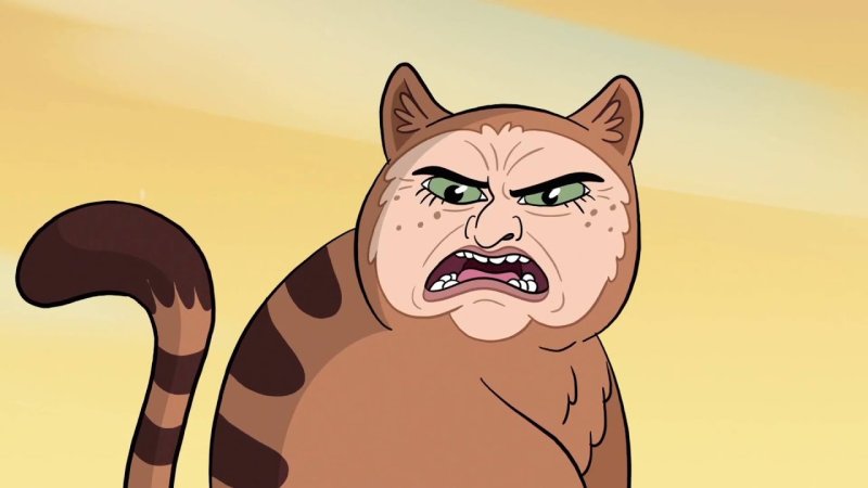 Стар против сил зла коты с человеческими лицами