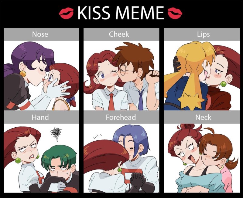Kiss meme