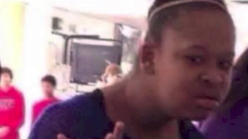 Мем чернокожая девочка