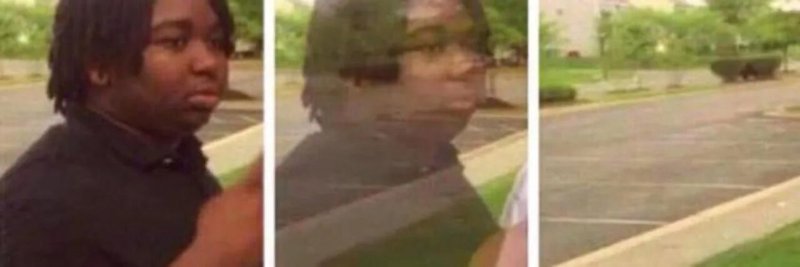 Негр исчезает