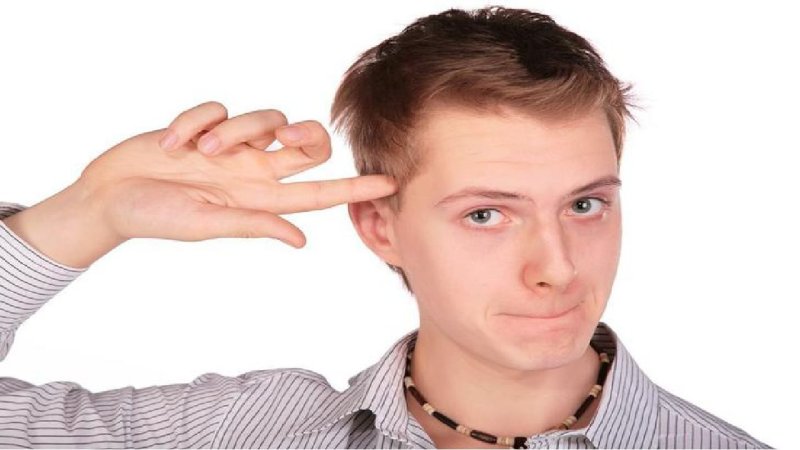 Жест палец у Виска