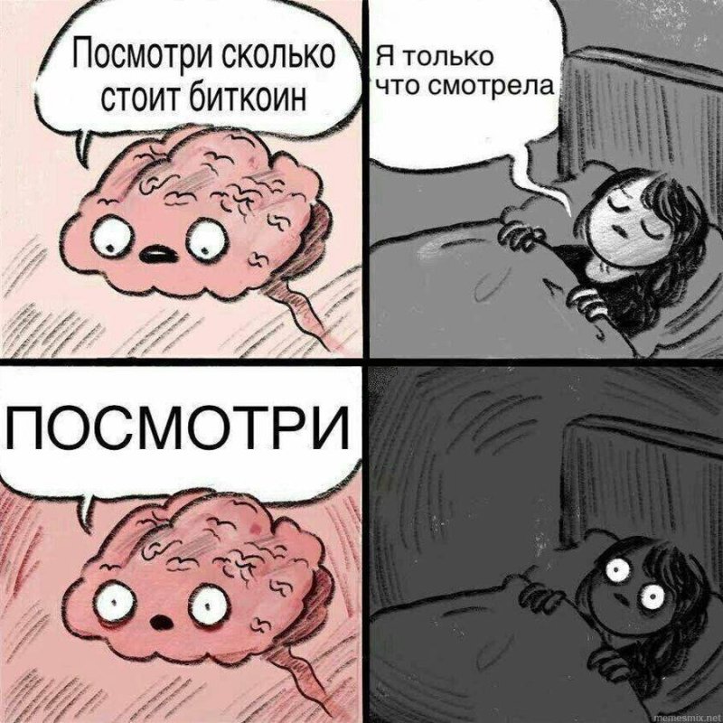 Мемы с мозгом перед сном