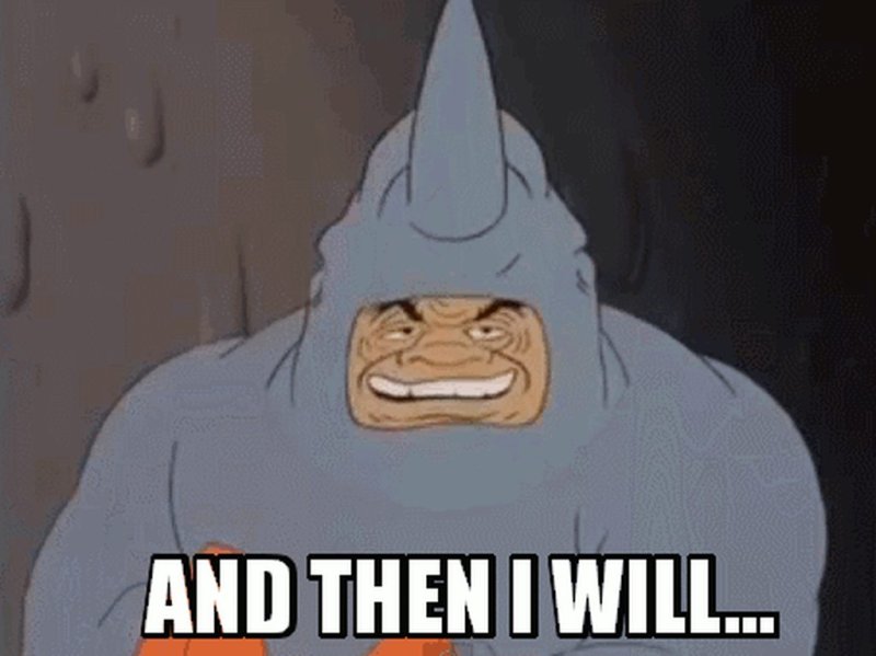 Носорог из человека паука