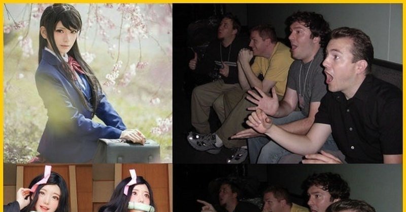 Мем четыре человека