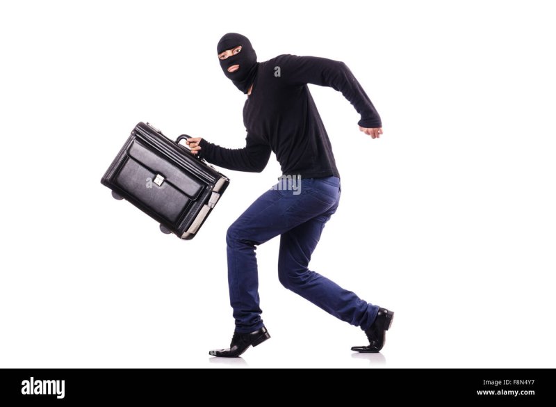 Грабитель с чемоданом