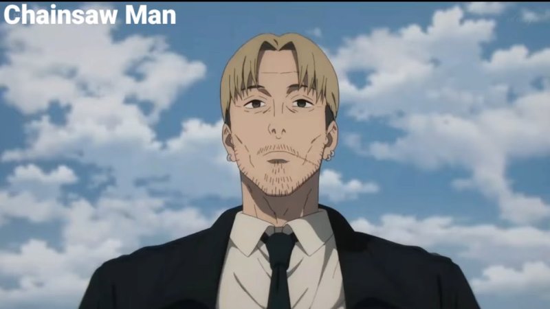 Человек бензопила Пауэр Манга