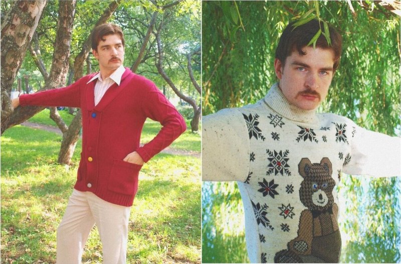 Сергей Мезенцев в свитере