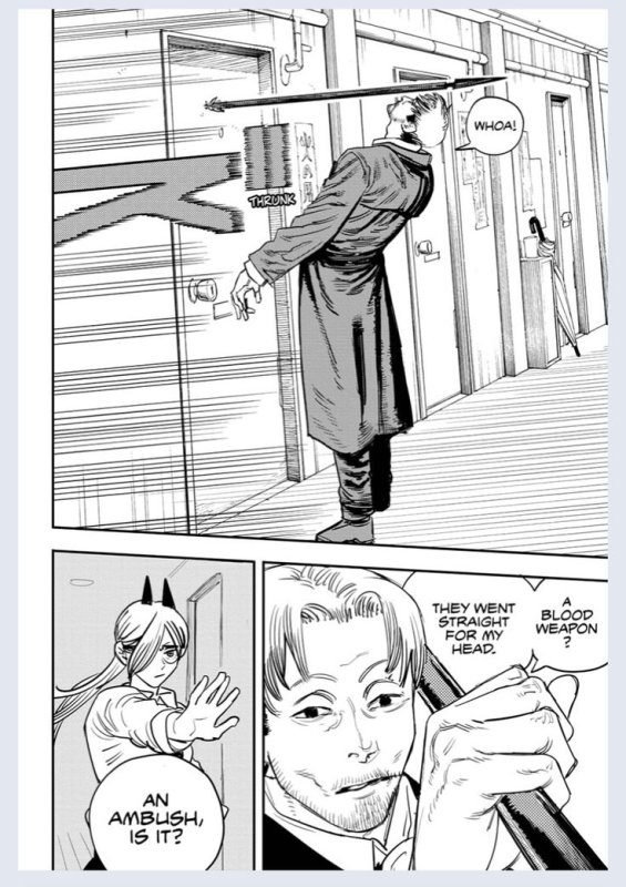 Манга человек бензопила Капитан Кишибэ