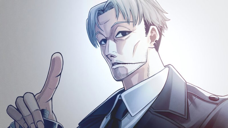 Капитан Кишибе человек бензопила