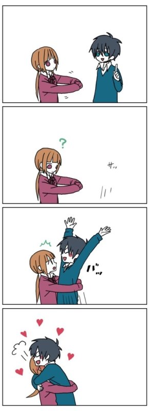 Мини комиксы аниме