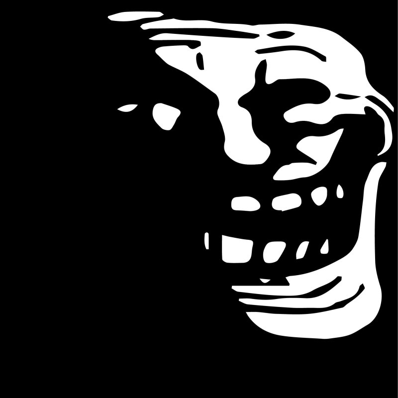 Тролль улыбается в темноте