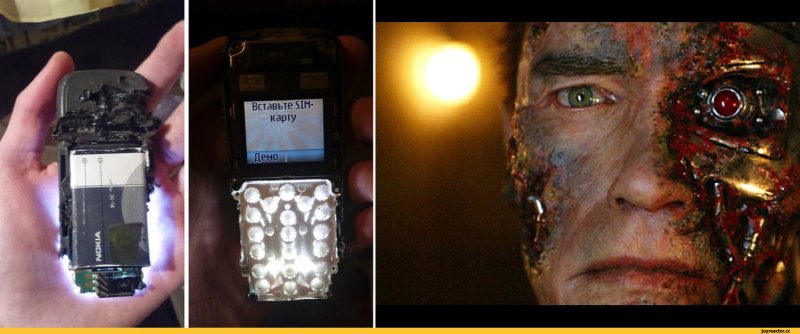 Разбитый нокиа