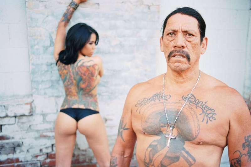 Дэнни Трехо тату