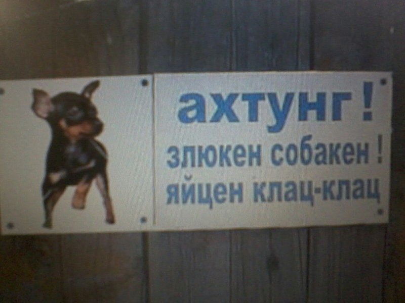 Ахтунг яйцен клац