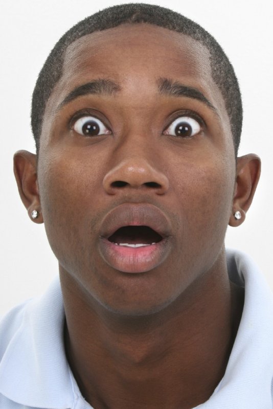 Удивленный мужчина