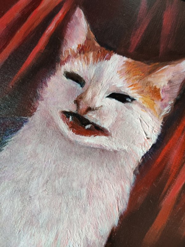 Странные коты в живописи