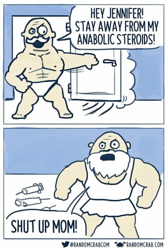 Доча не трожь Мои стероиды