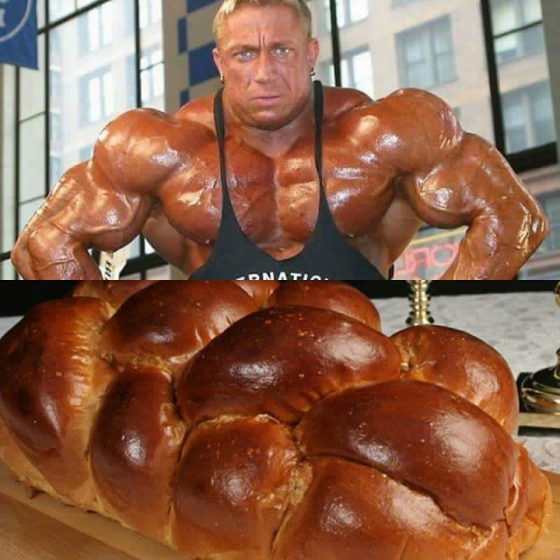 Булочка качок