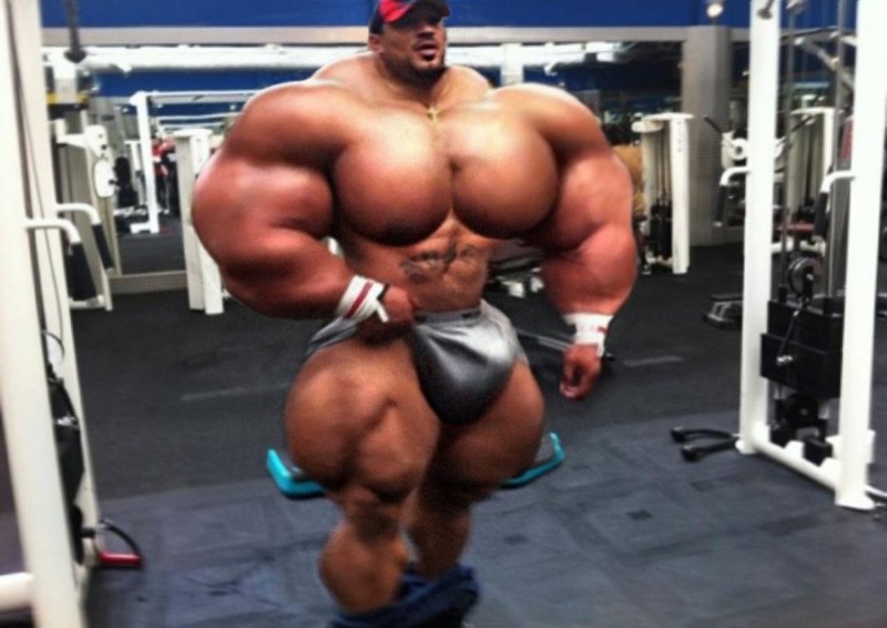 Огромные мышцы