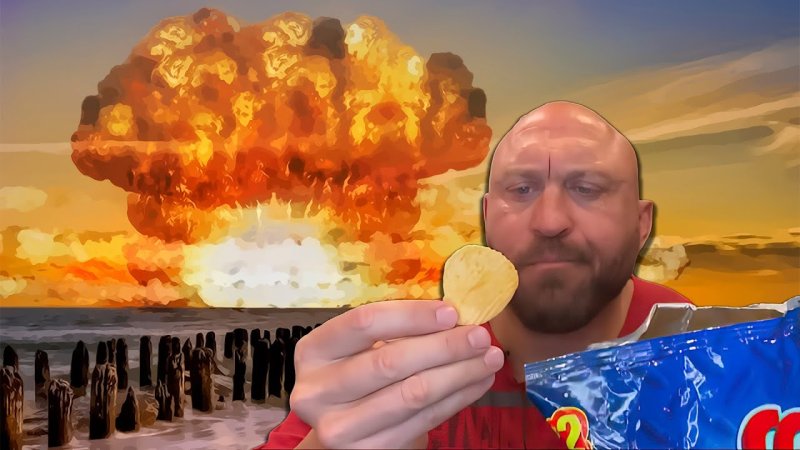 Лысый с чипсами