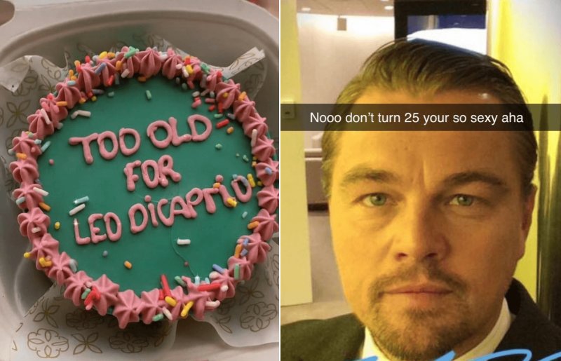 Торт с Леонардо ди Каприо