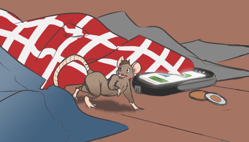 Превращение в мышь комикс