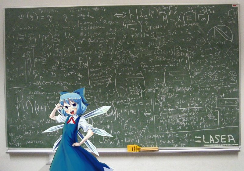 Математики в аниме